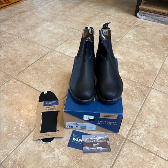 BLUNDSTONE unisex ELASTIC SIDED 558 CHELSEA BOOT LINED - Picture 3 of 14